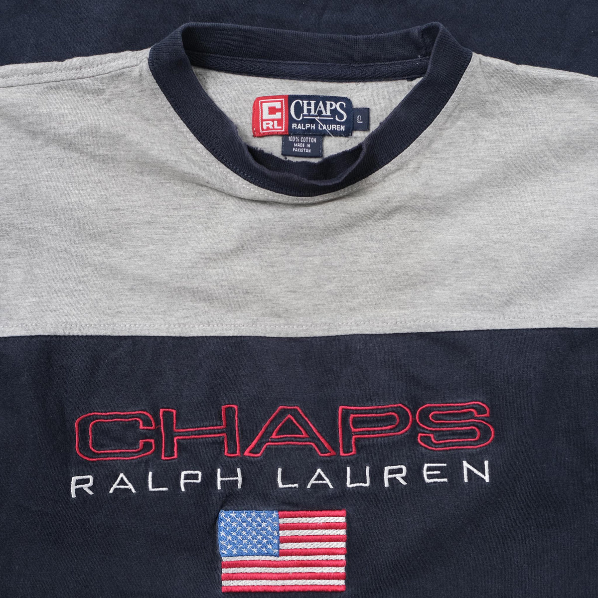 Vintage Chaps By Ralph Lauren T-Shirt Large | Double Double Vintage
