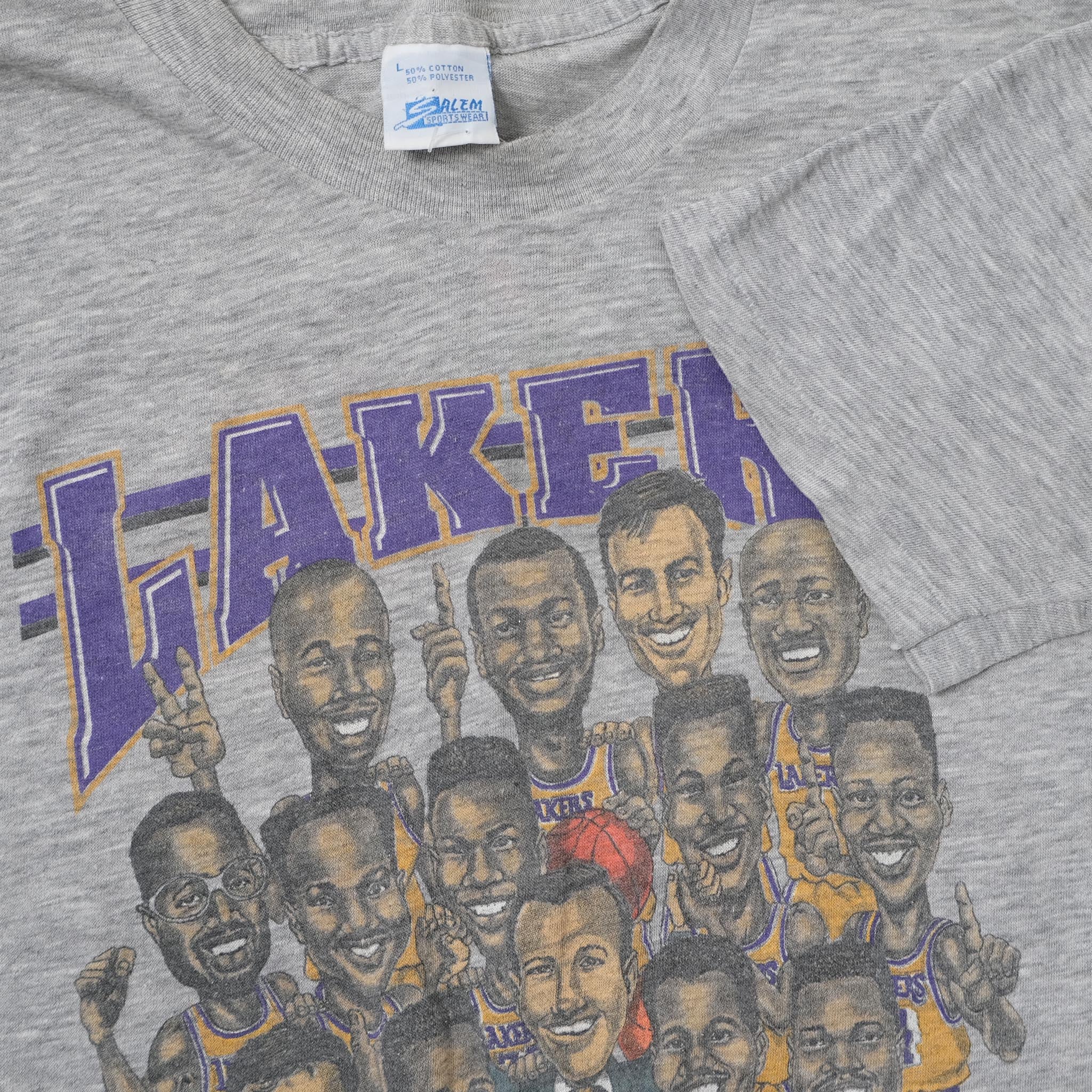 Vintage La Lakers T Shirt Small Double Double Vintage