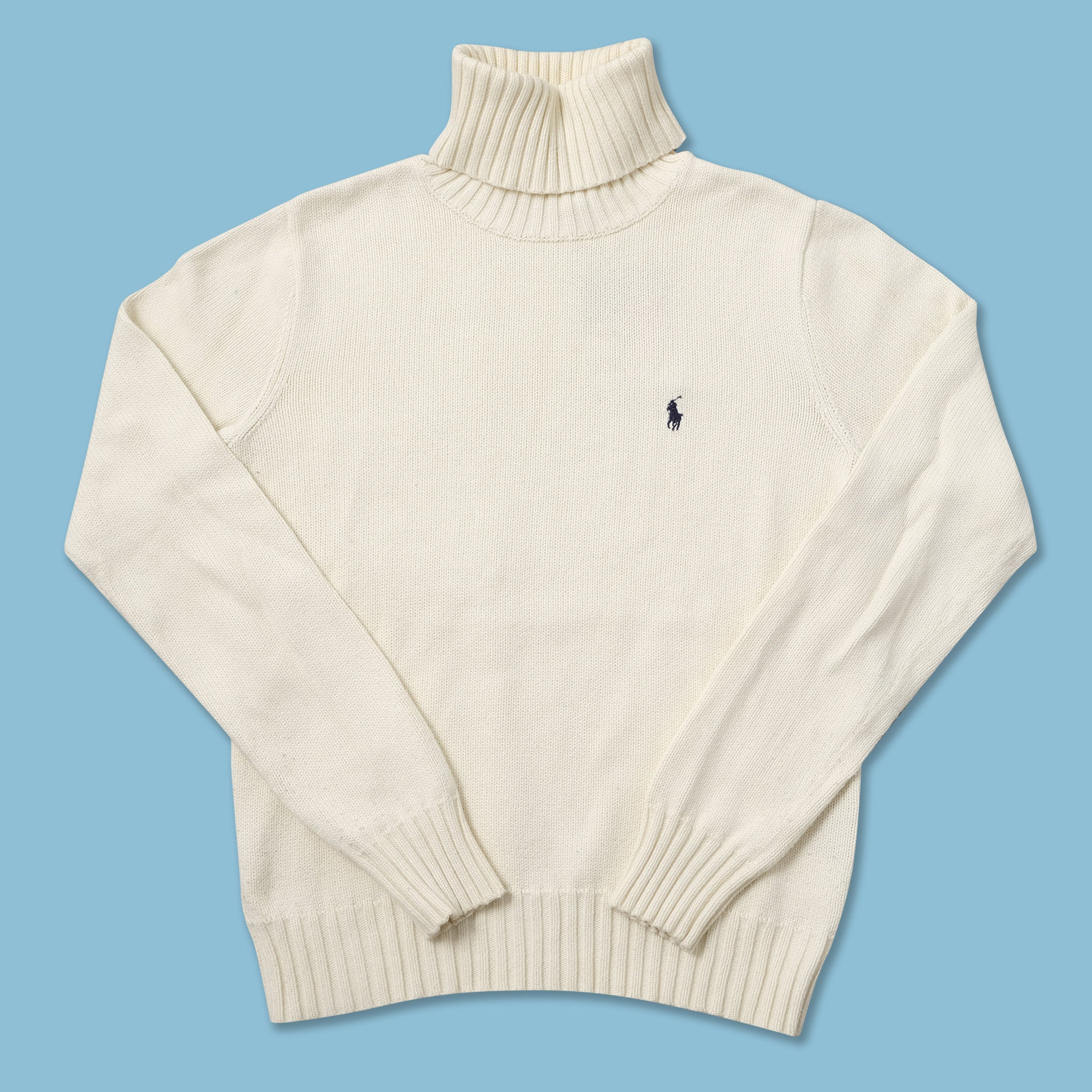 Vintage Polo Ralph Lauren Women's Turtleneck Sweater Small | Double Double  Vintage