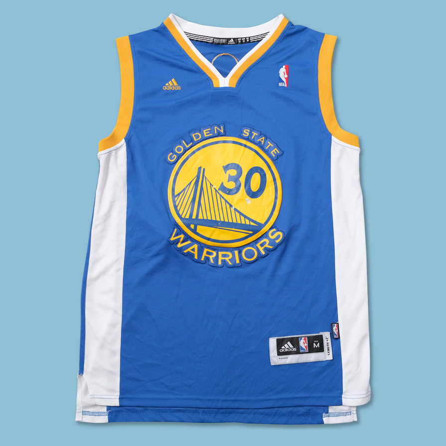 adidas Warriors Curry Jersey Medium | Double Double Vintage