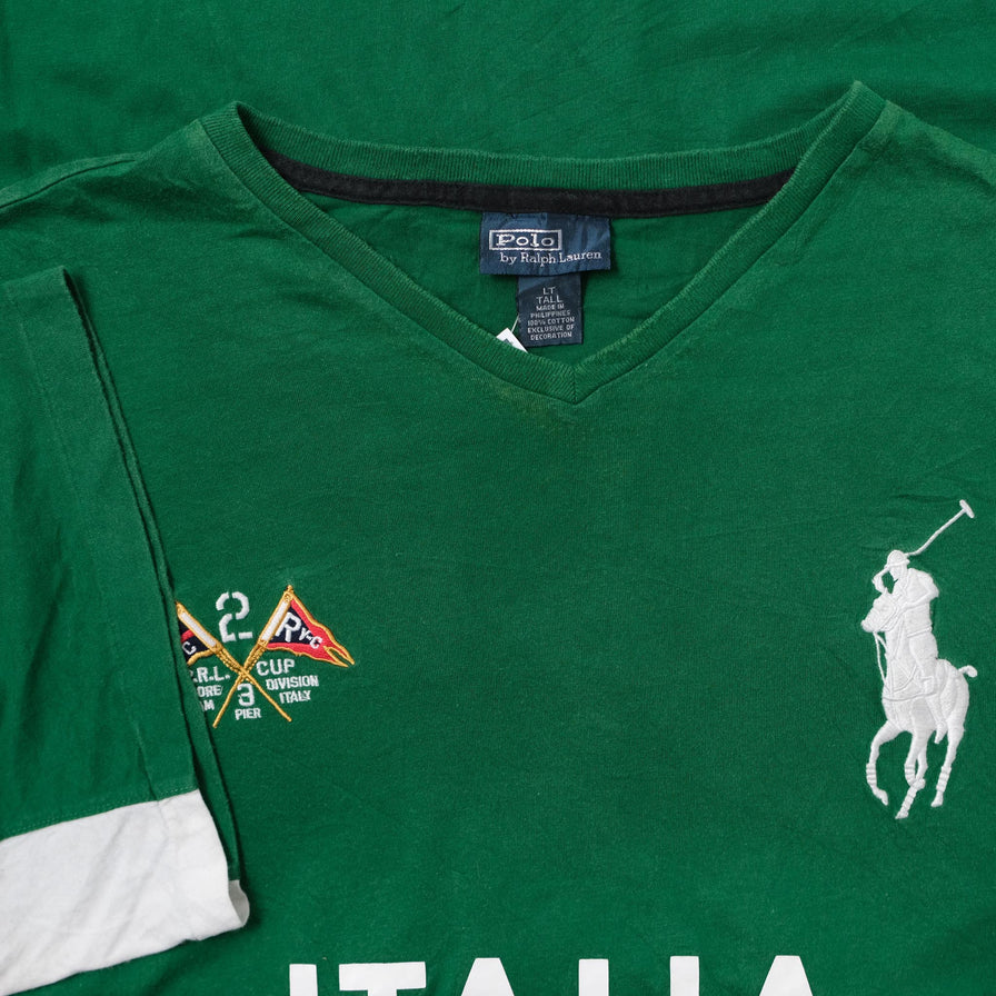 Vintage Polo Ralph Lauren Italy T-Shirt XXLarge | Double Double Vintage