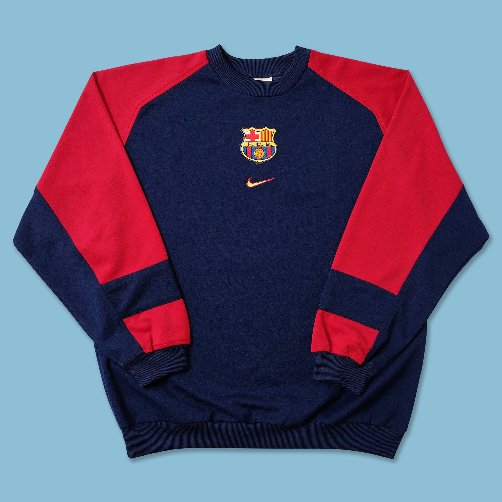 Conflict puree schuif Vintage Nike FC Barcelona Pullover Large | Double Double Vintage