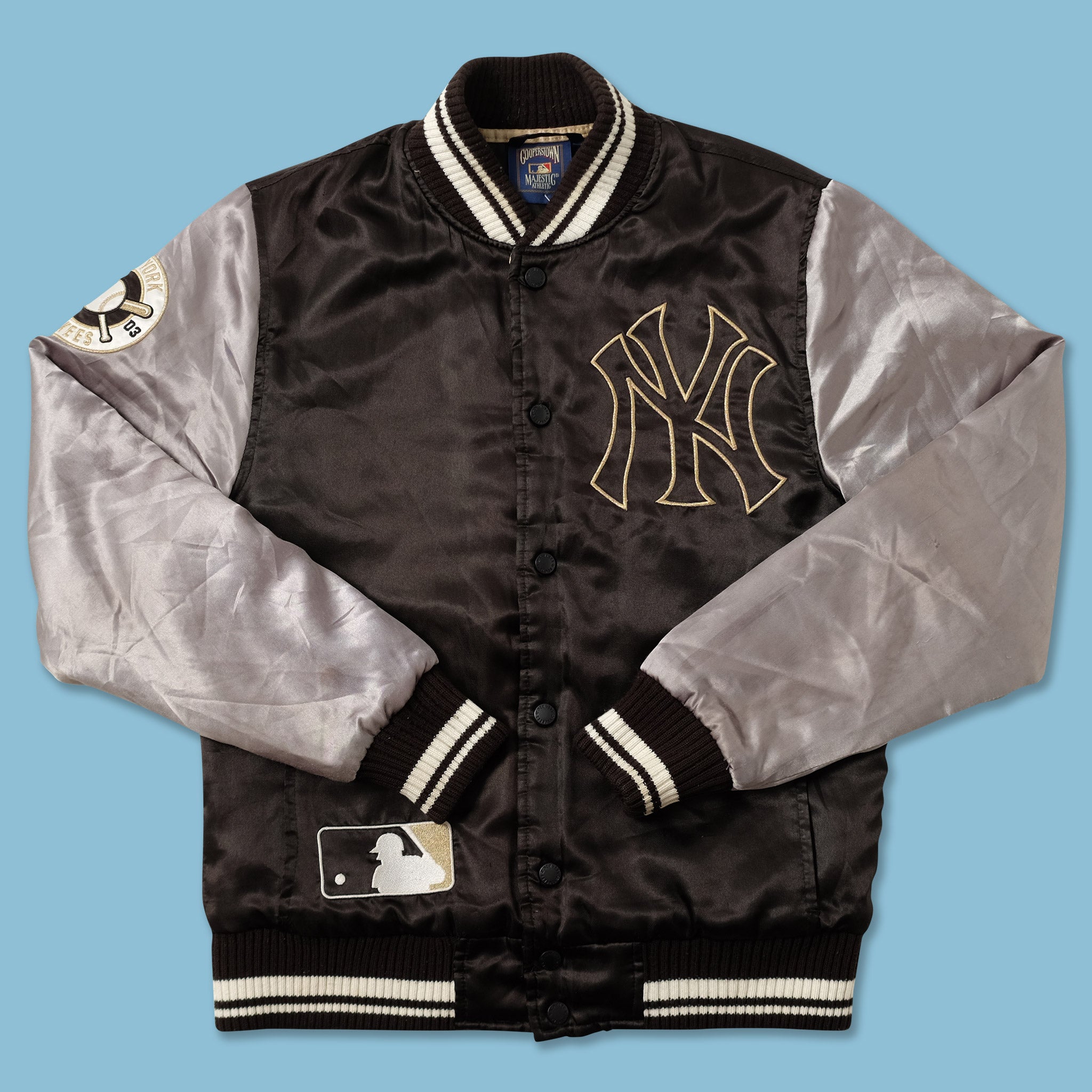 Vintage New York Yankees Jacket Xsmall Double Double Vintage