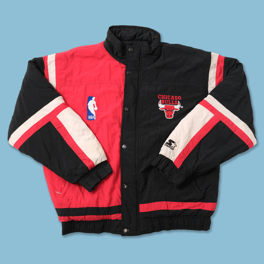 Vintage Starter Chicago Bulls Jacket Large | Double Double Vintage