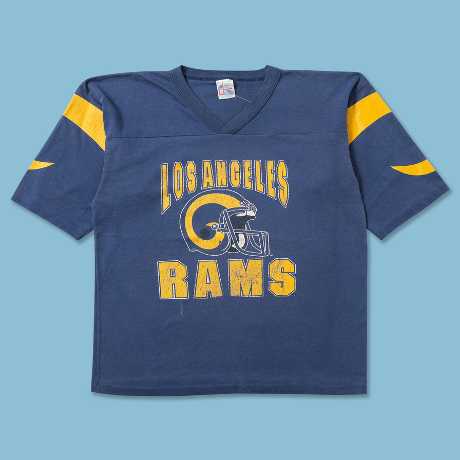 Men's '47 Royal Los Angeles Rams Logo Traction Super Rival T-Shirt