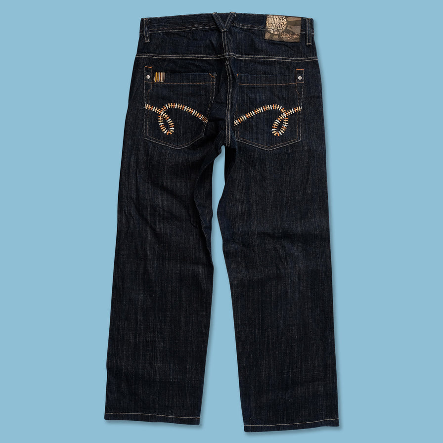 Vintage 5ive Jungle & Co Baggy Jeans 33x32 | Double Double Vintage