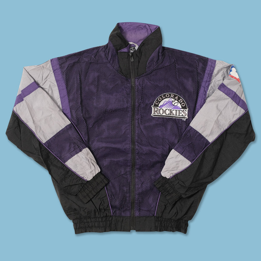 Vintage Colorado Rockies Track Jacket Small | Double Double Vintage