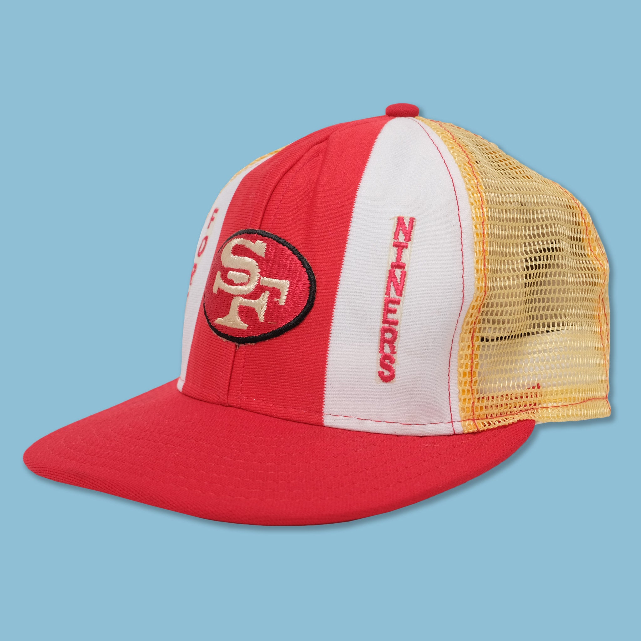 Vintage San Francisco 49ers Patch Trucker Hat Mesh Snapback Sports