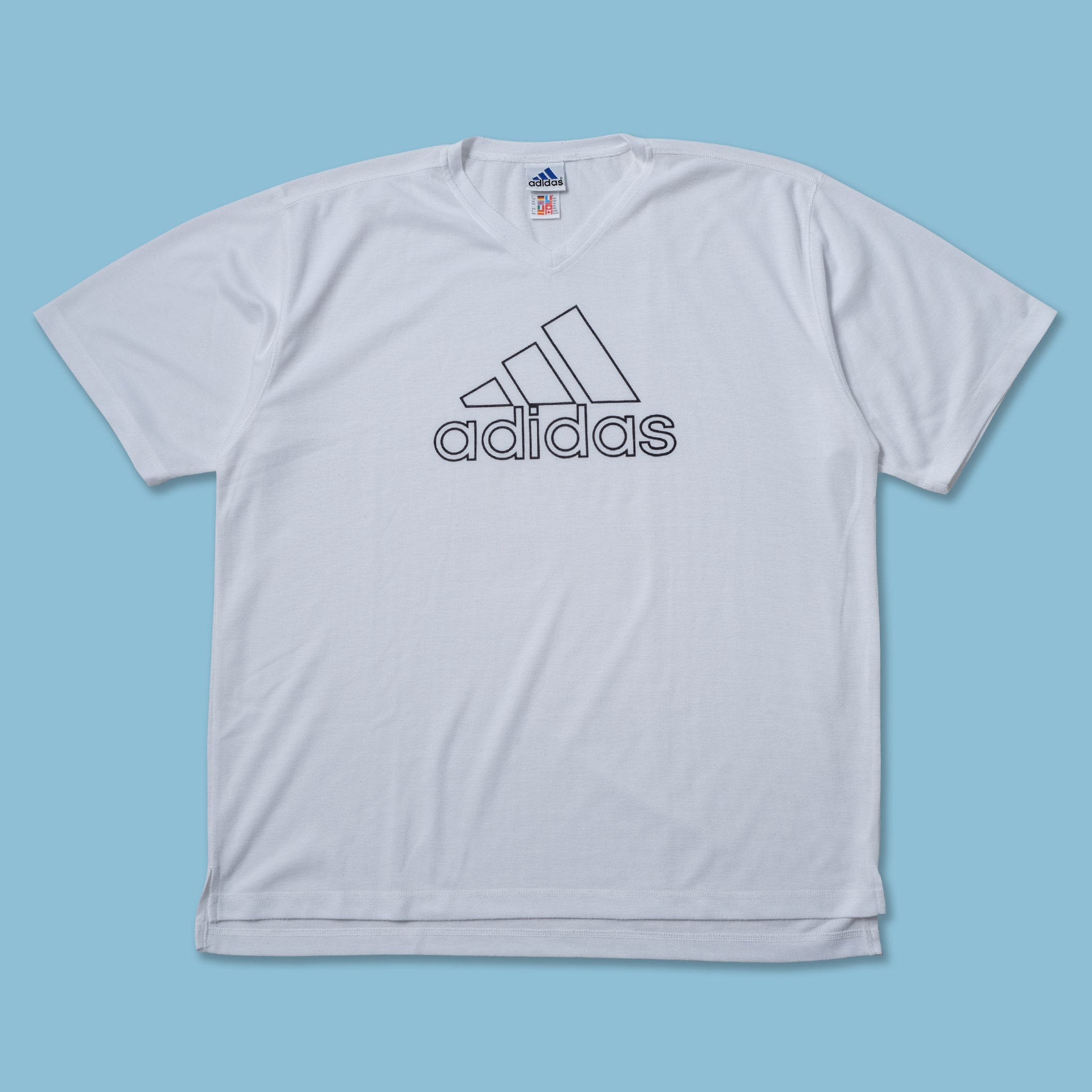 adidas v neck jersey