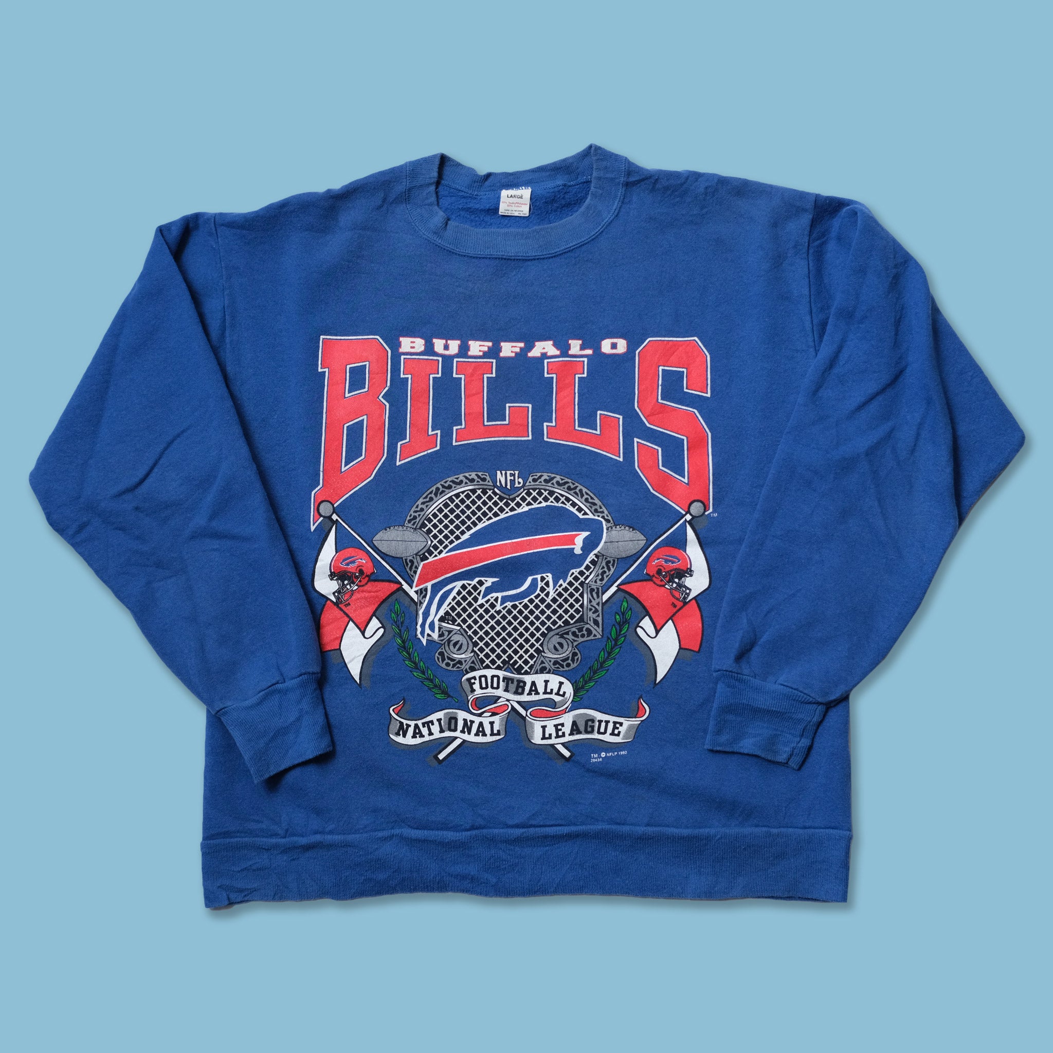 vintage buffalo bills crewneck sweatshirt