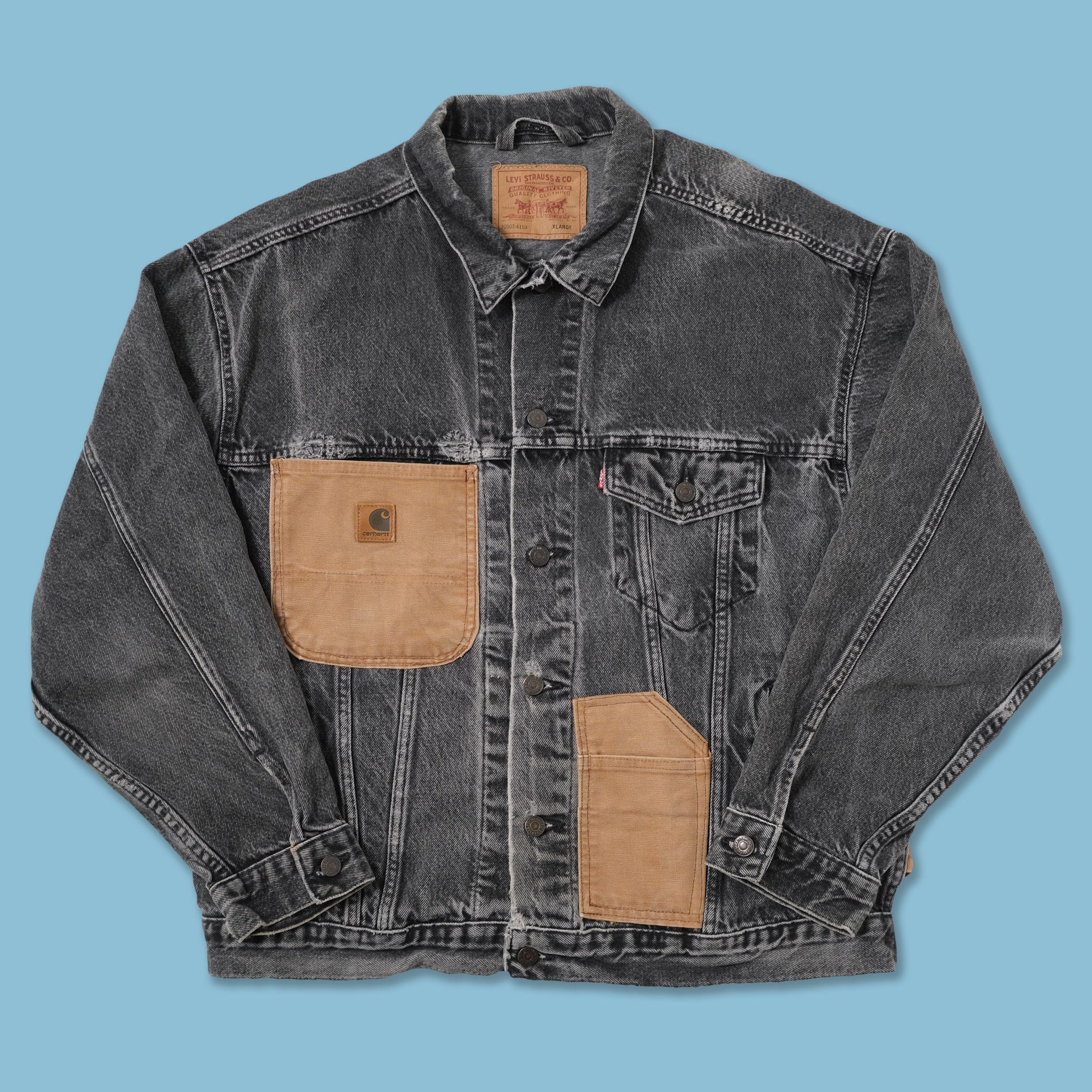 carhartt levi jacket