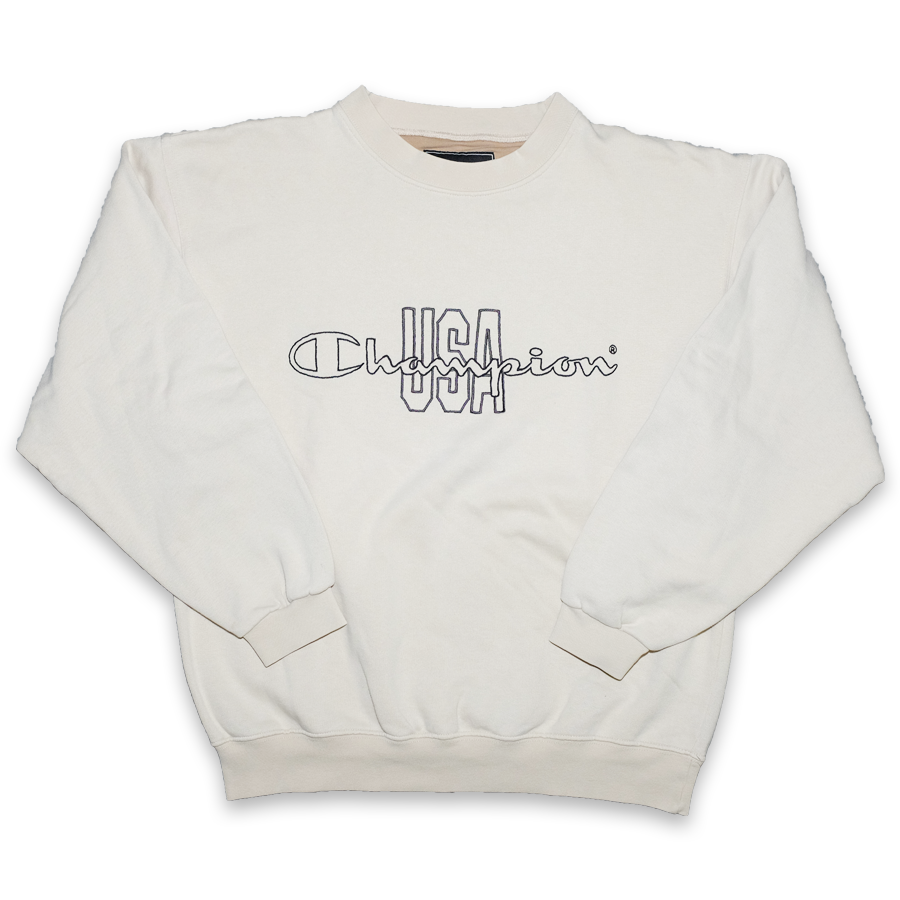 champion usa sweatshirt vintage