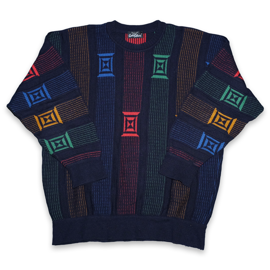 Vintage Carlo Colucci Sweater XLarge – Double Double Vintage