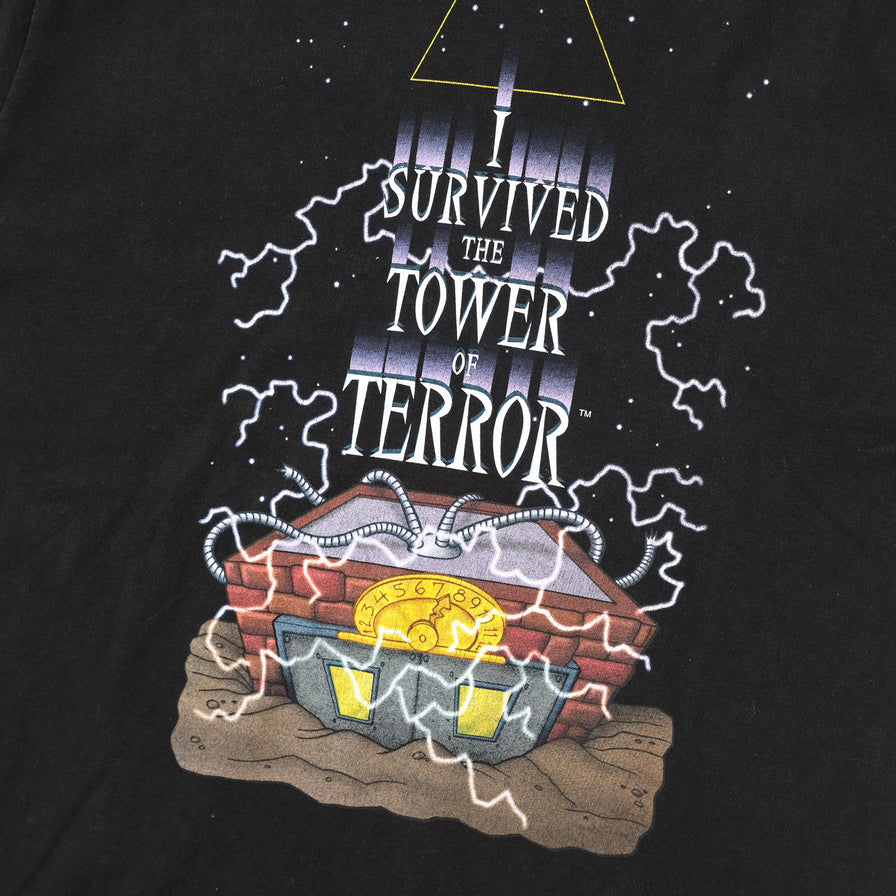 Vintage Disney Tower Of Terror T-Shirt Large | Double Double Vintage