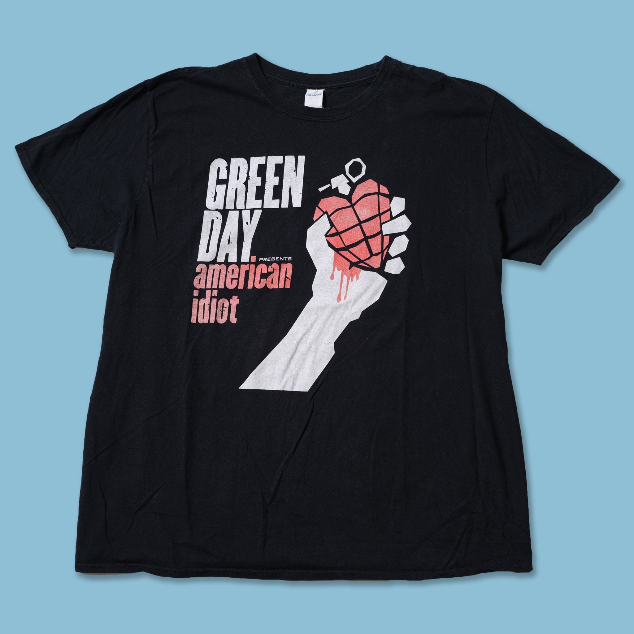 Green Day american idiot T-Shirt XLarge / XXL | Double Double Vintage