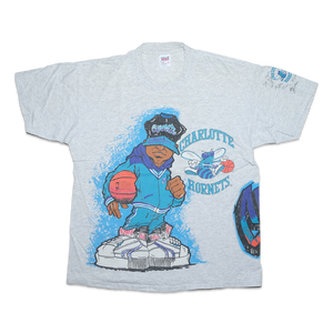 charlotte hornets vintage t shirt