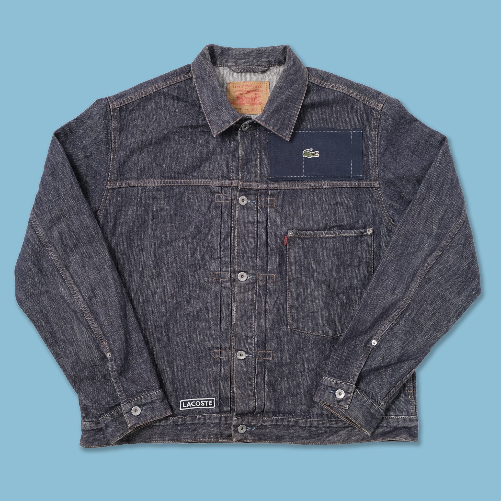 lacoste denim jacket