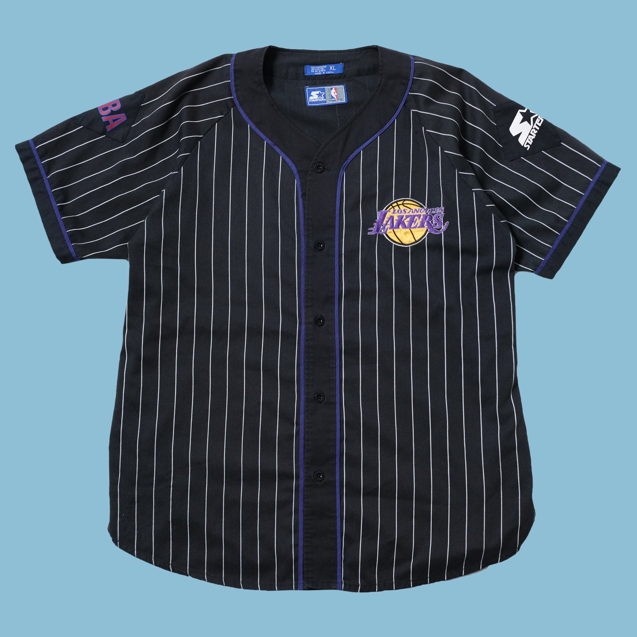 lakers starter baseball jersey