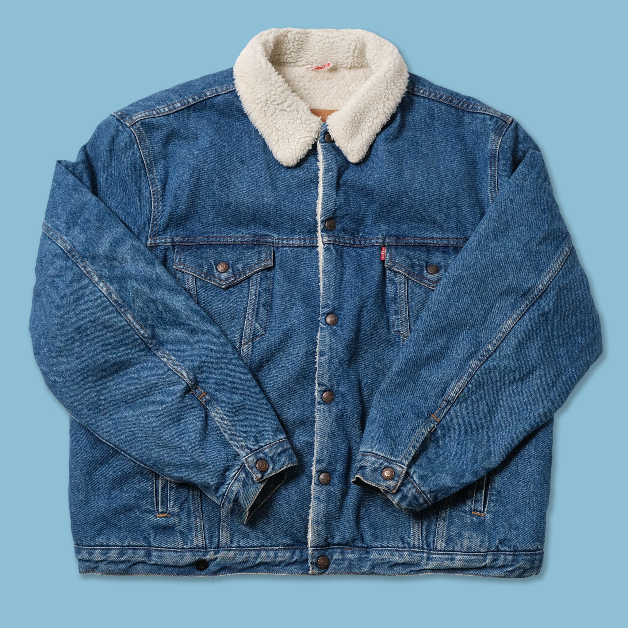 levis fuzzy jacket