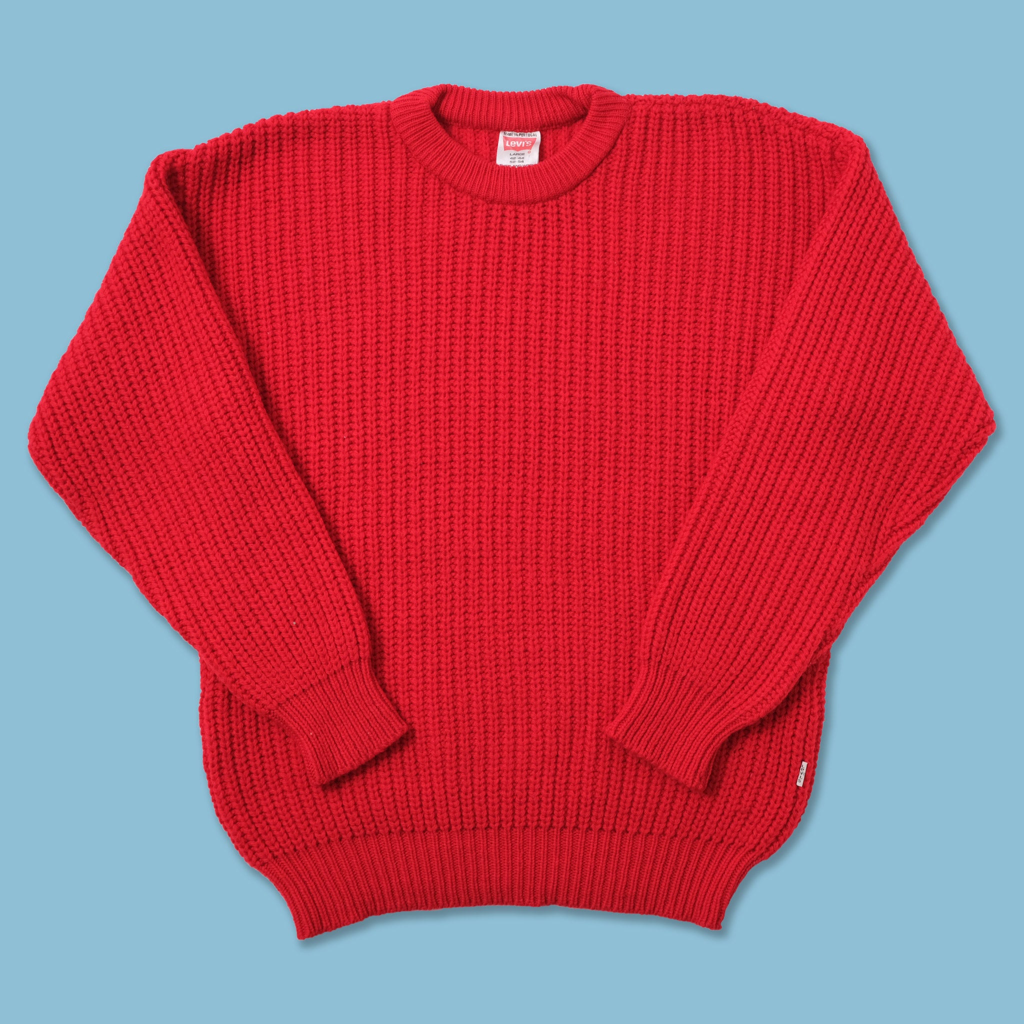 Vintage Levis Knit Sweater Large | Double Double Vintage