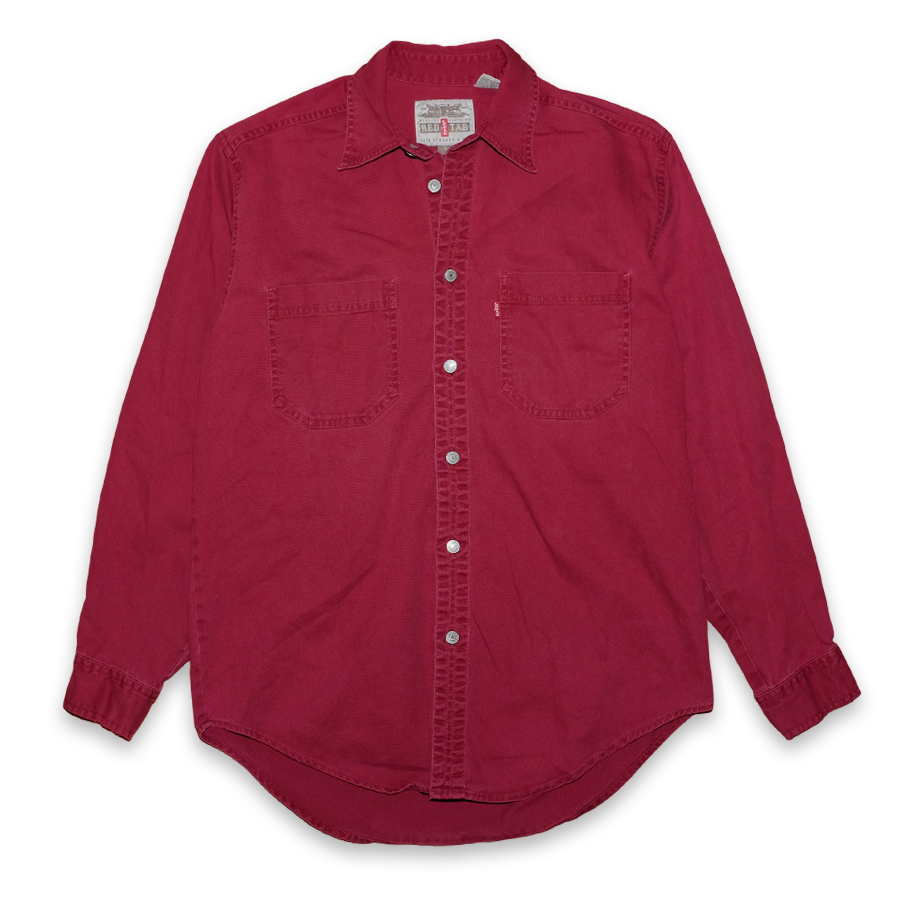 red vintage shirt