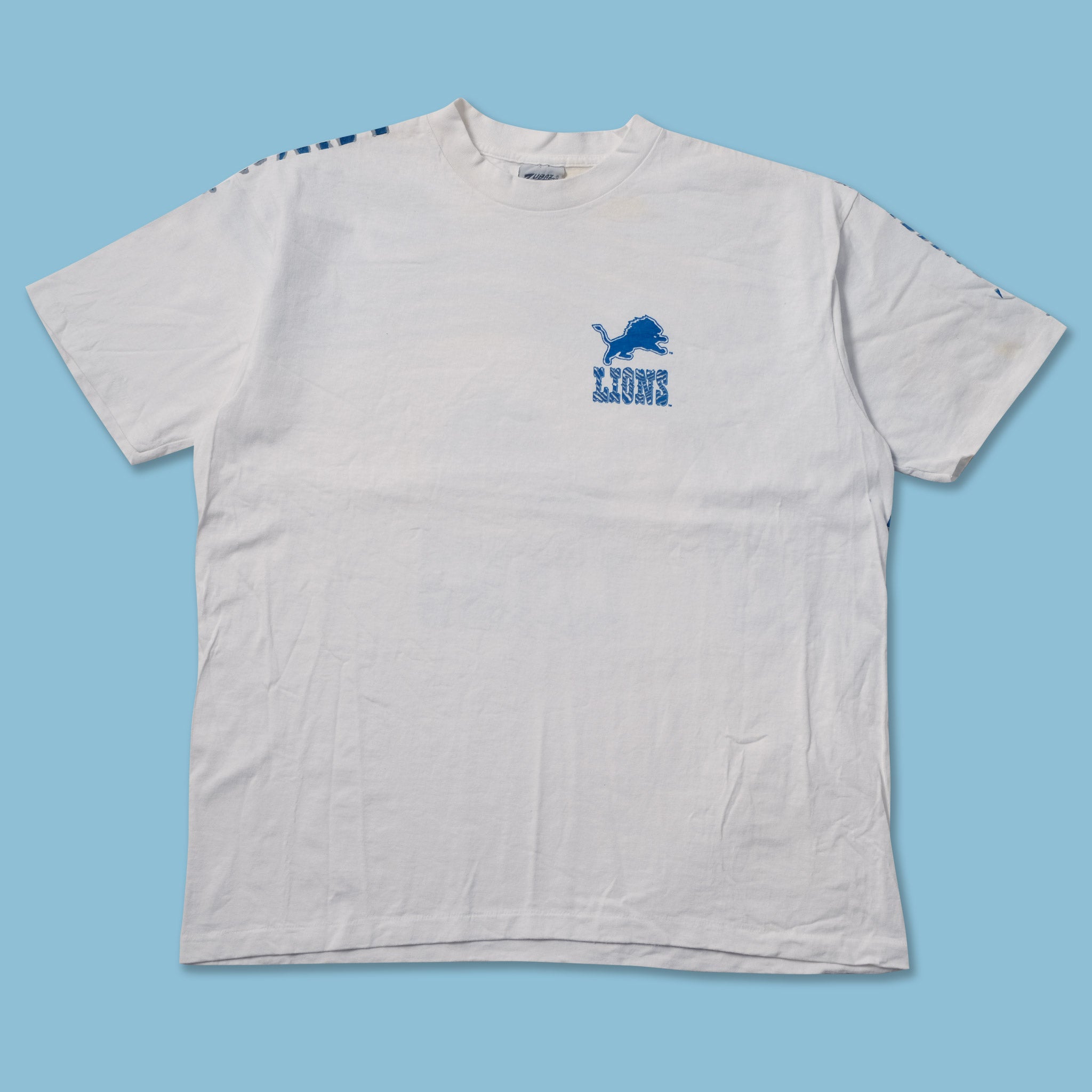 detroit lions throwback t shirt