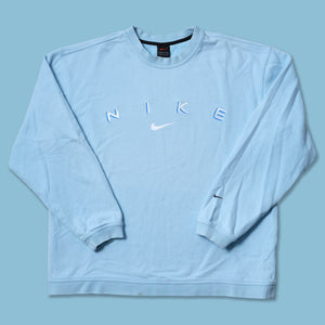 baby blue nike sweater