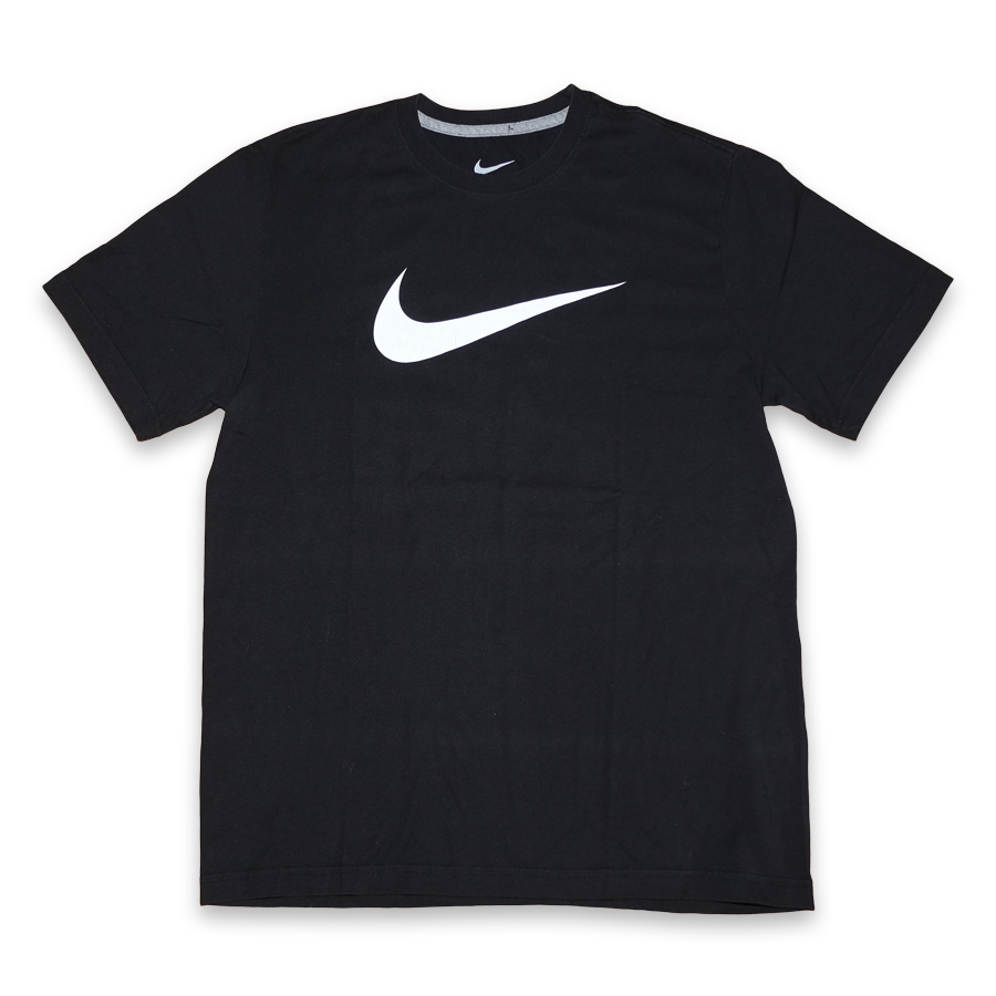Nike Big Swoosh T-Shirt Large | Double Double Vintage