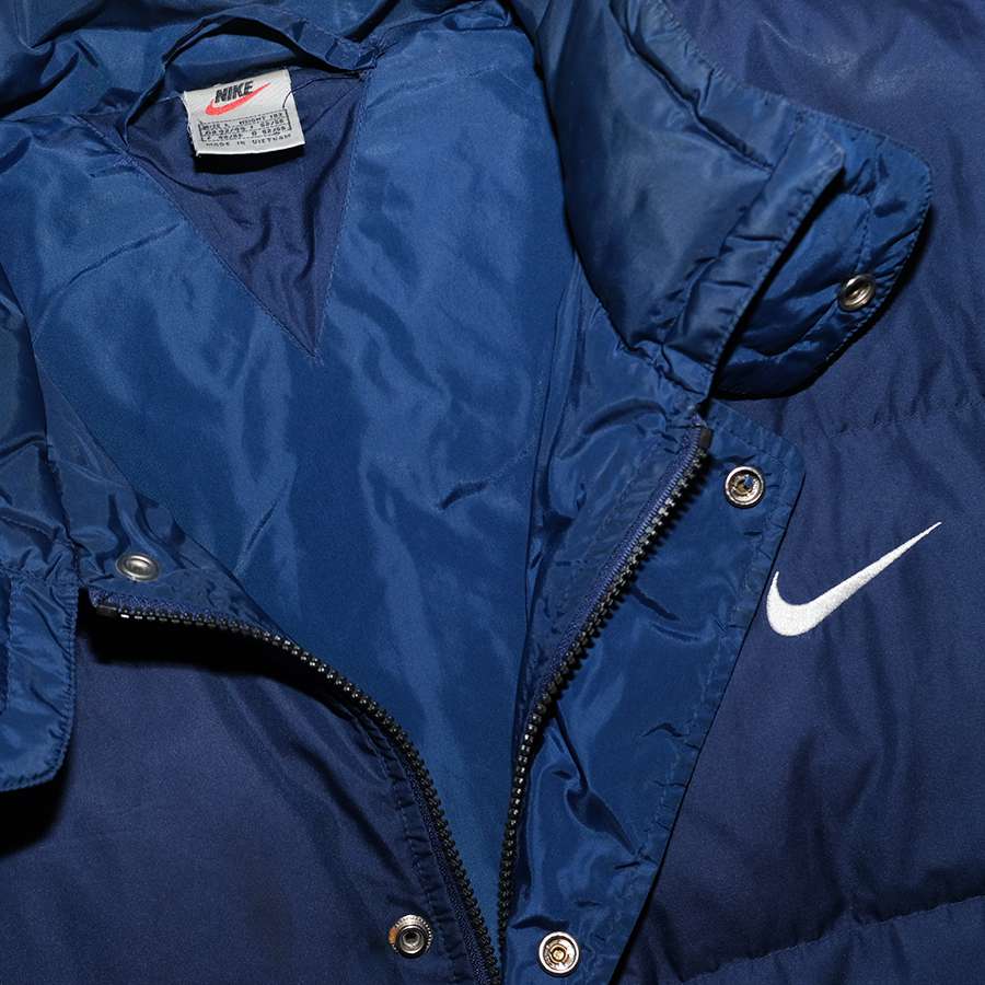 nike navy puffer jacket