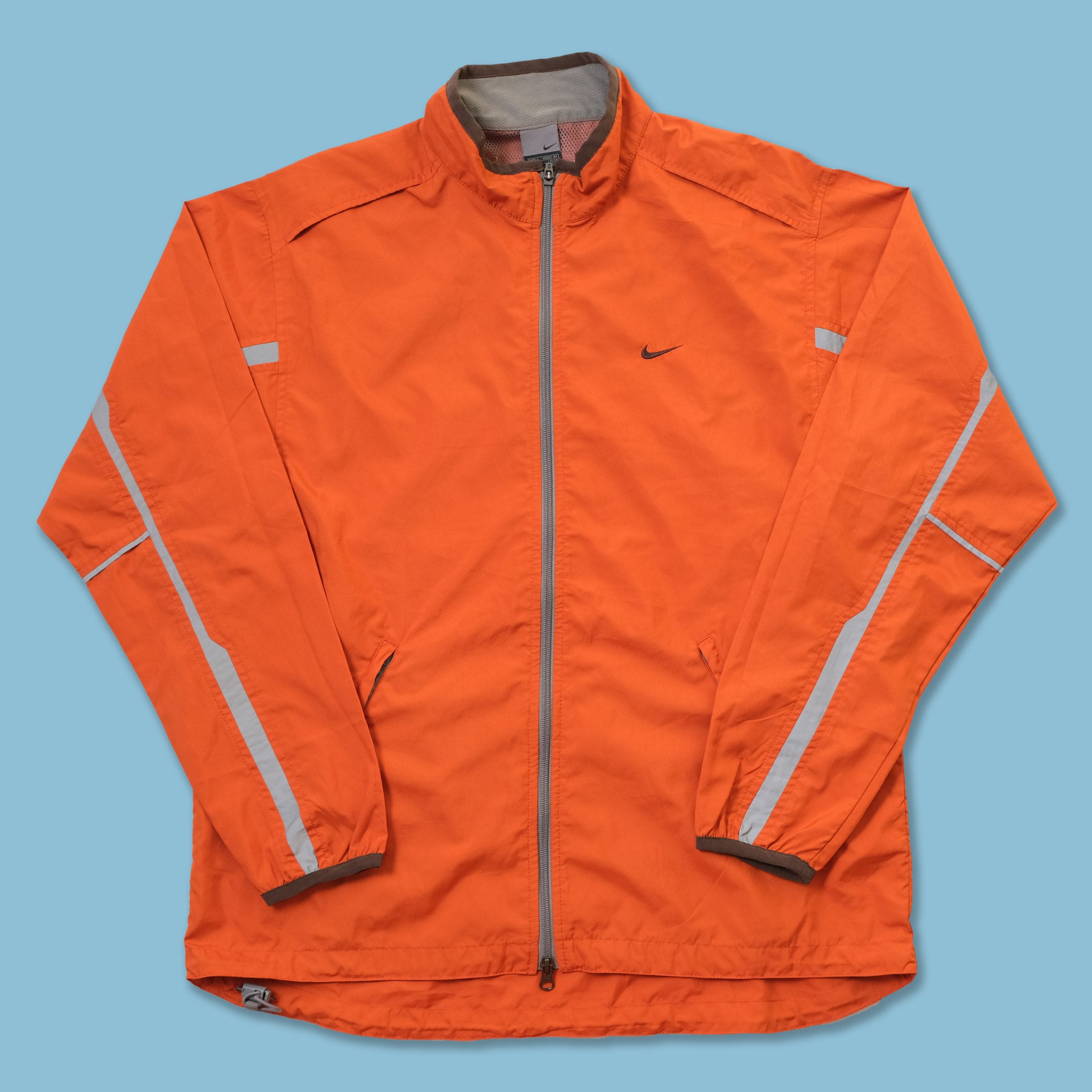 orange nike track jacket