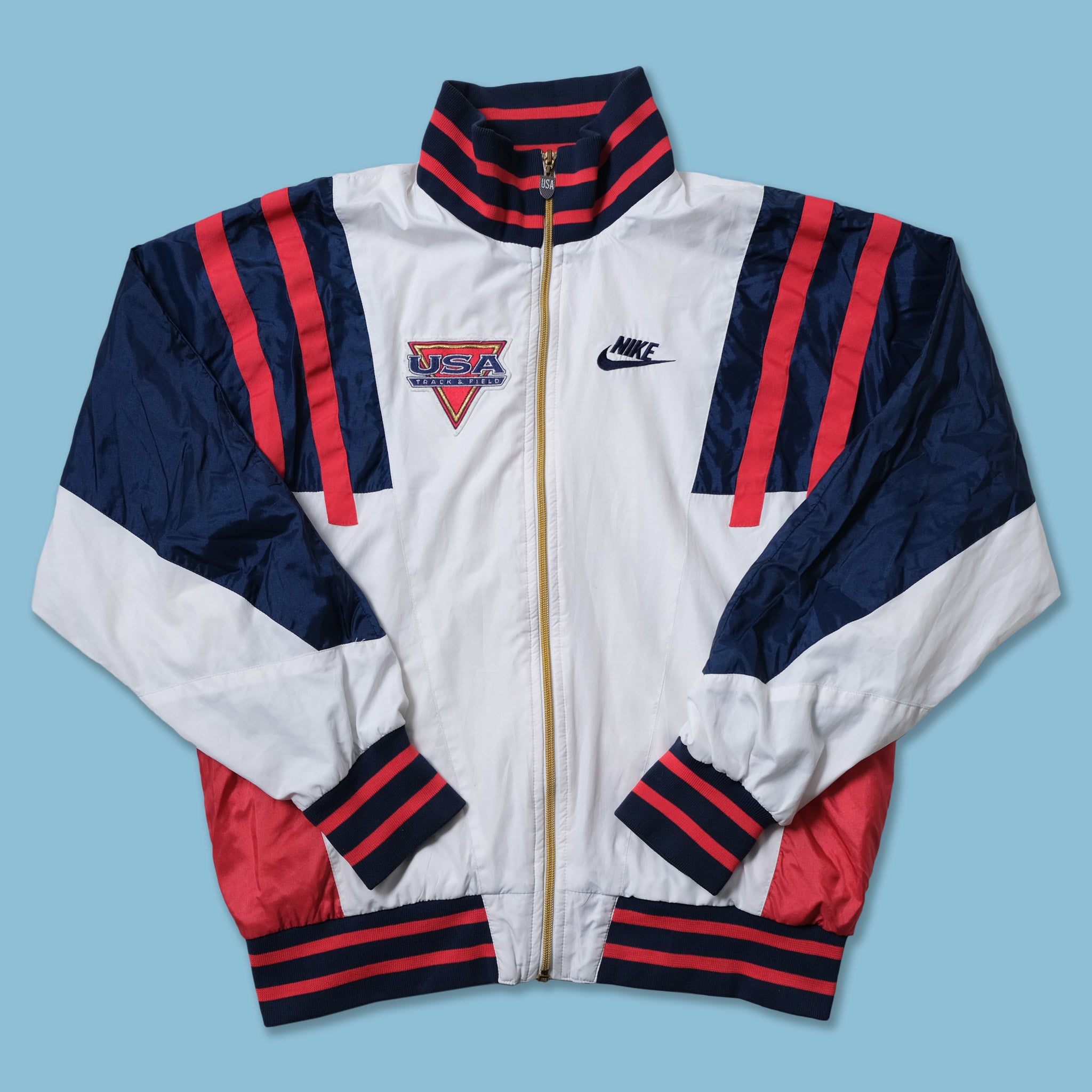 nike usa track and field jacket