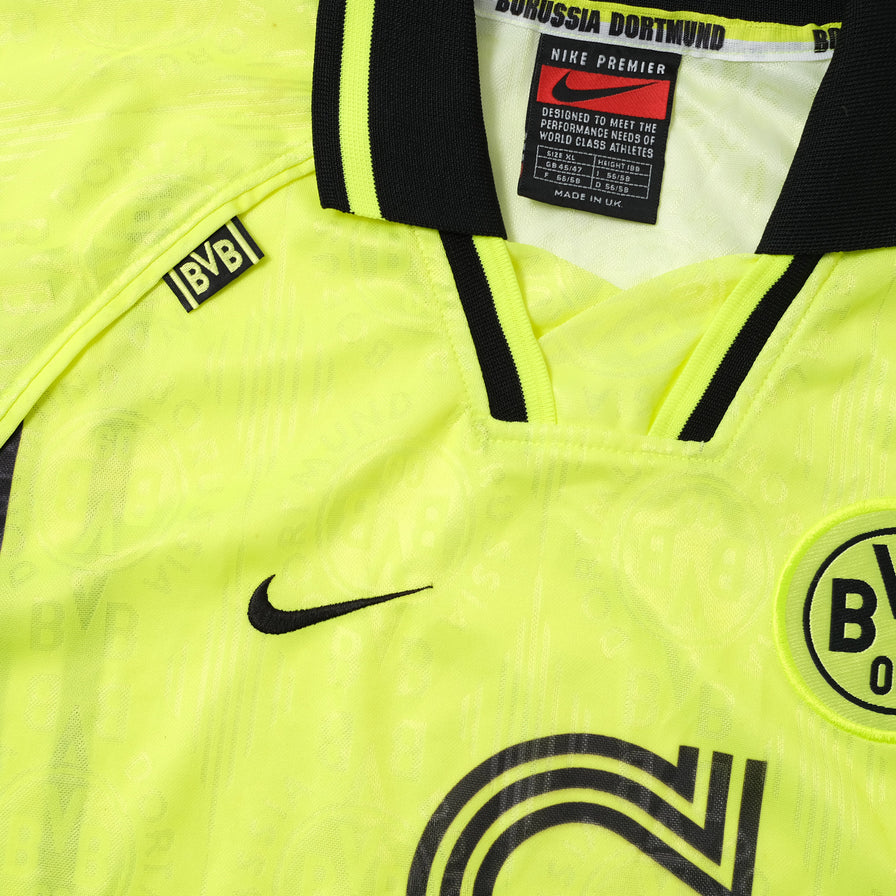 film Dierentuin s nachts Omhoog gaan Vintage Nike Borussia Dortmund Jersey XLarge | Double Double Vintage