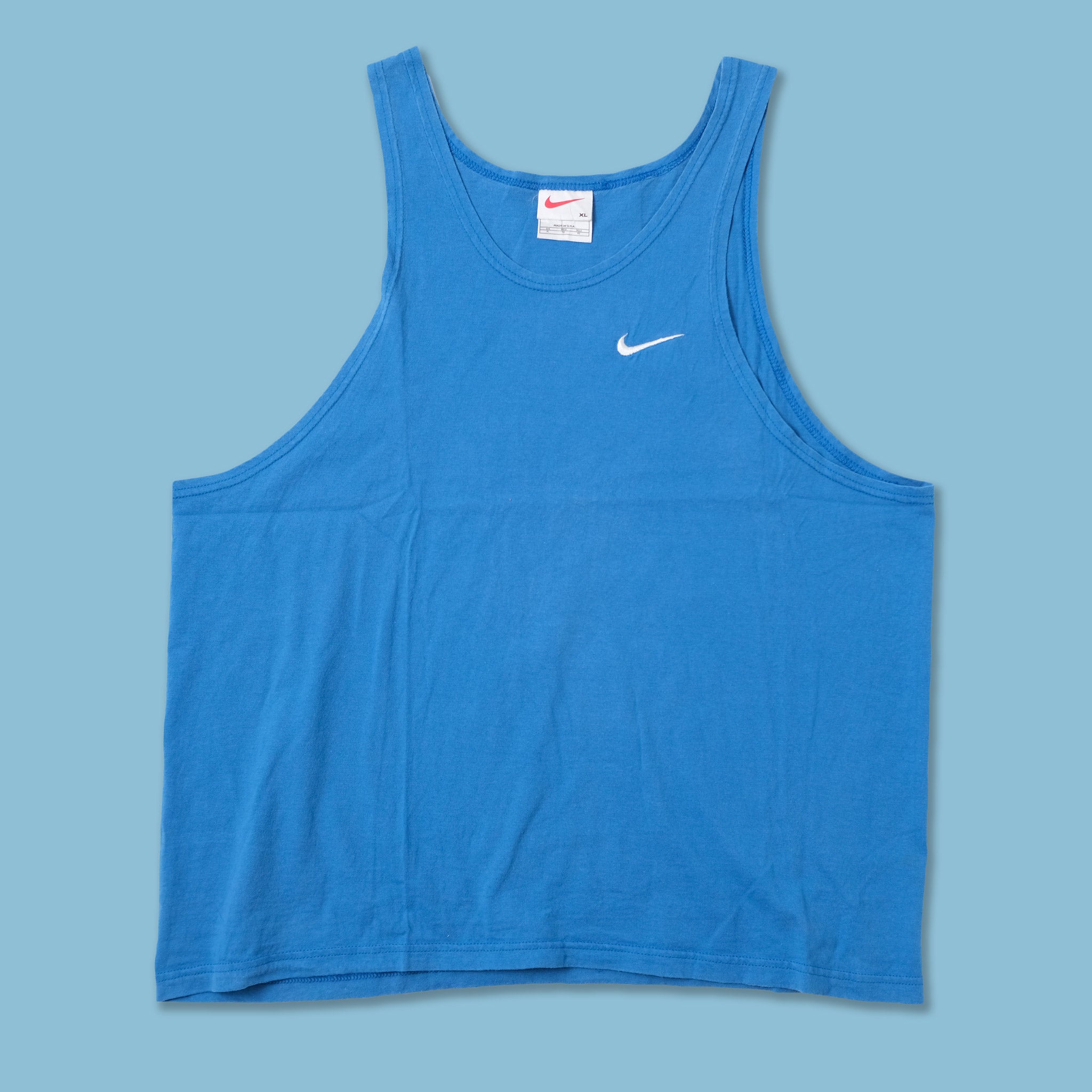 nike tank top blue