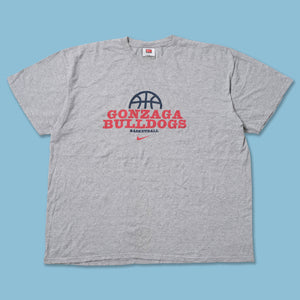 Vintage Nike Gonzaga Bulldogs T Shirt Xxl Double Double Vintage