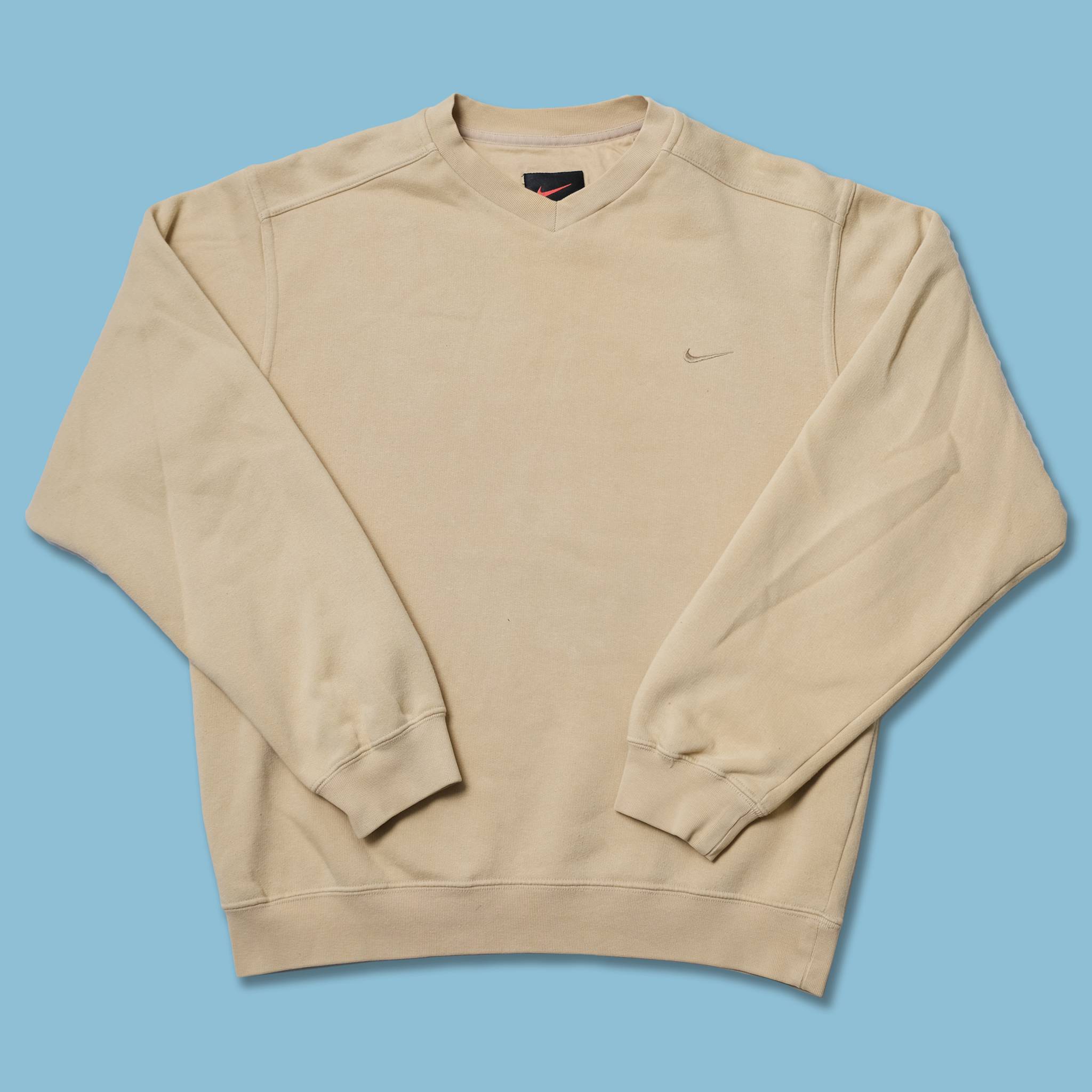 nike v neck jumper