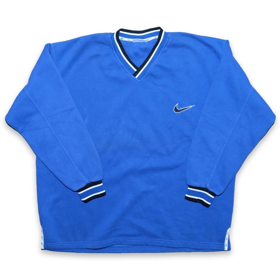 vintage nike v neck sweatshirt