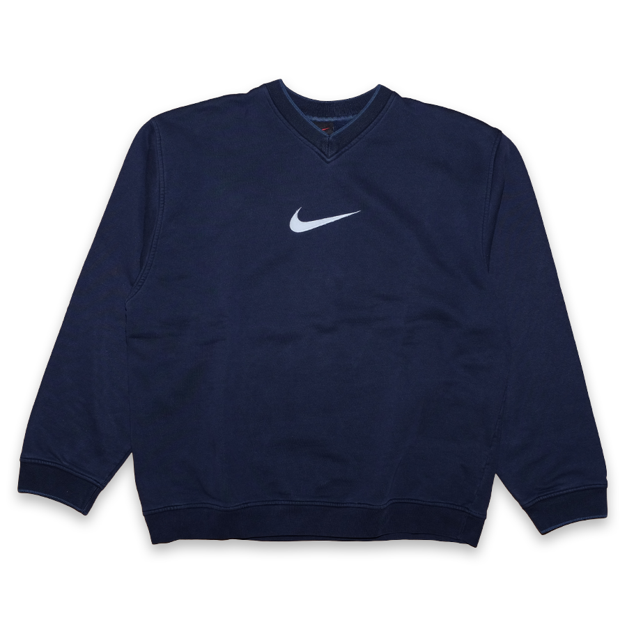 vintage nike logo sweatshirt