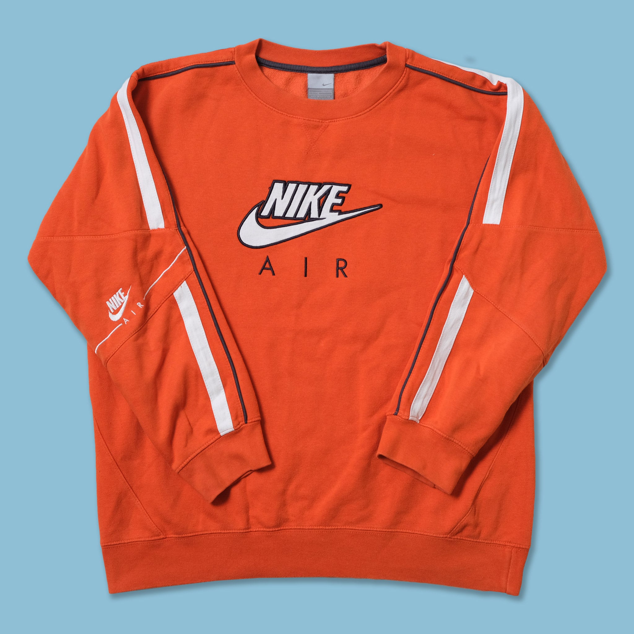 orange nike air hoodie