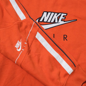 orange nike air hoodie
