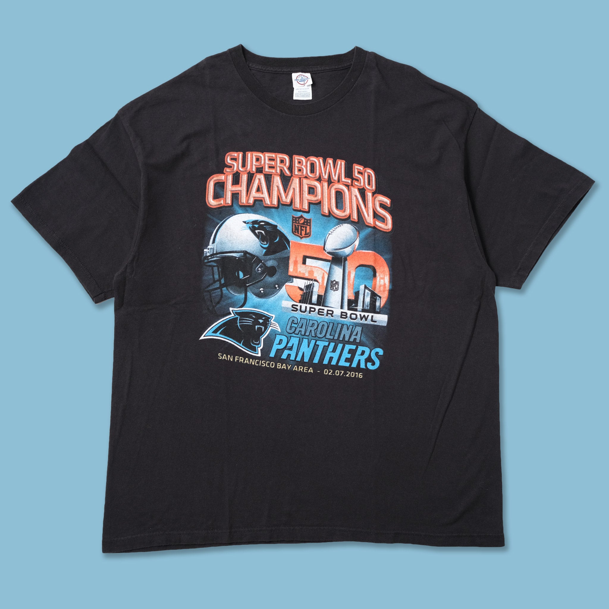 super bowl panthers shirt