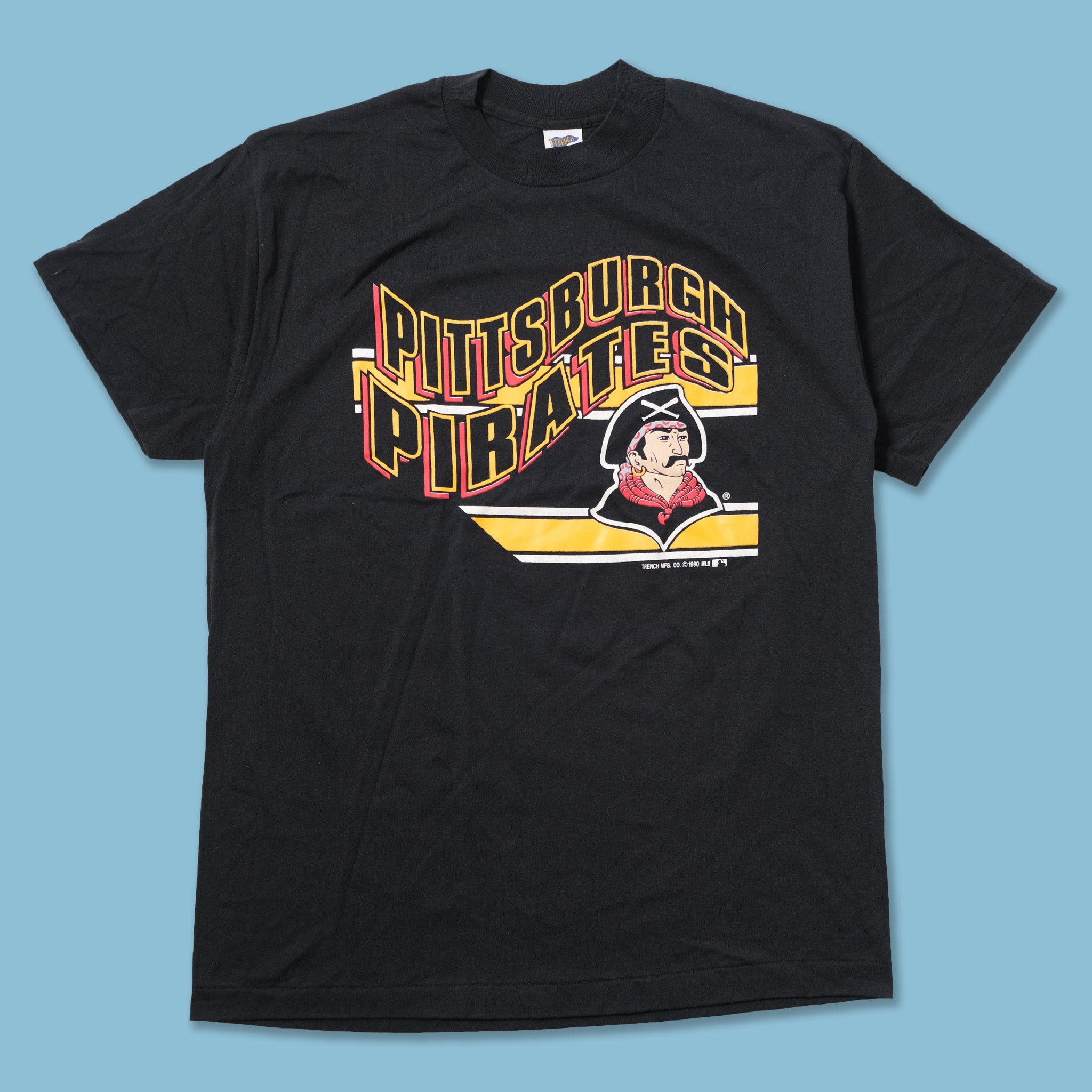 yellow pittsburgh pirates t shirt