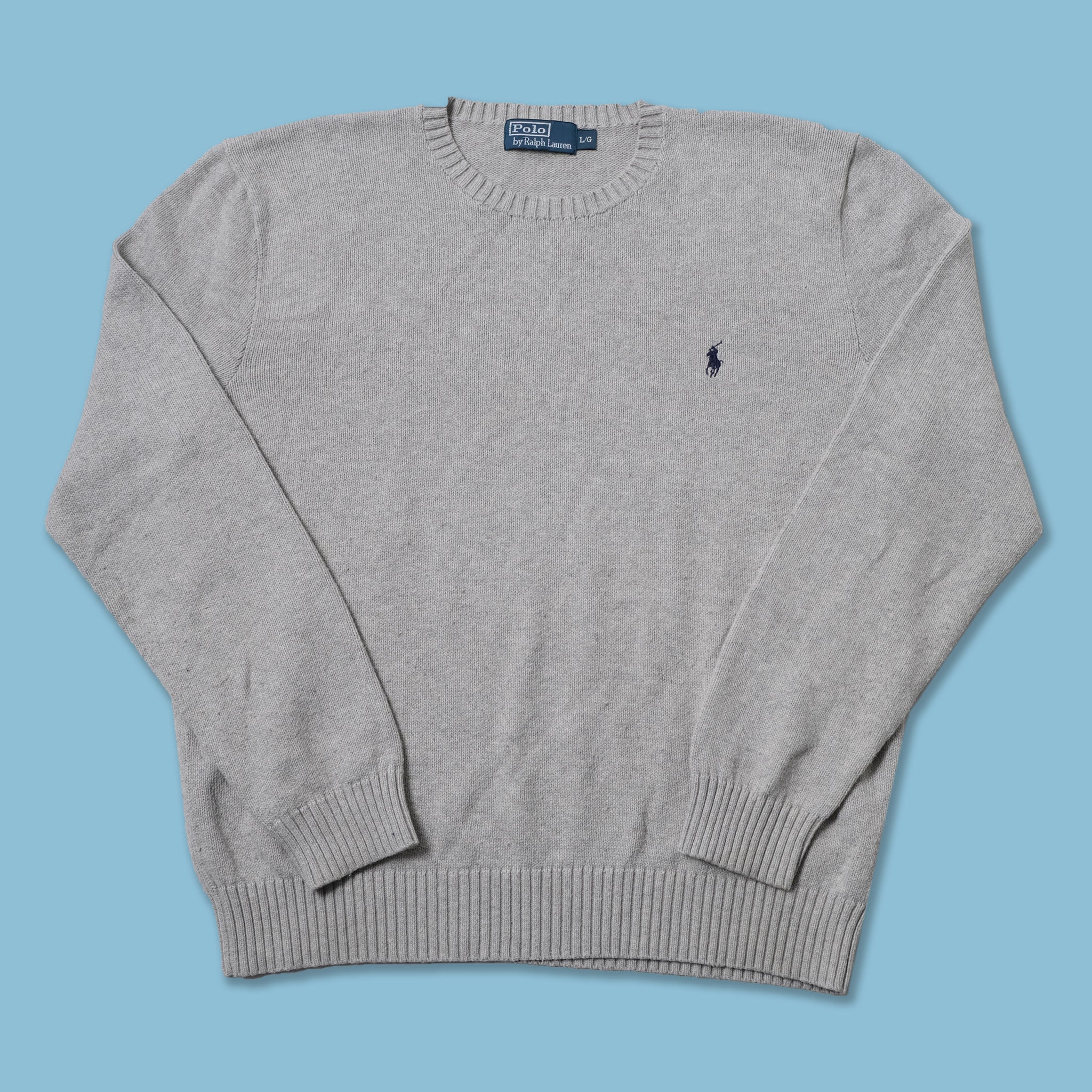 vintage polo sweater
