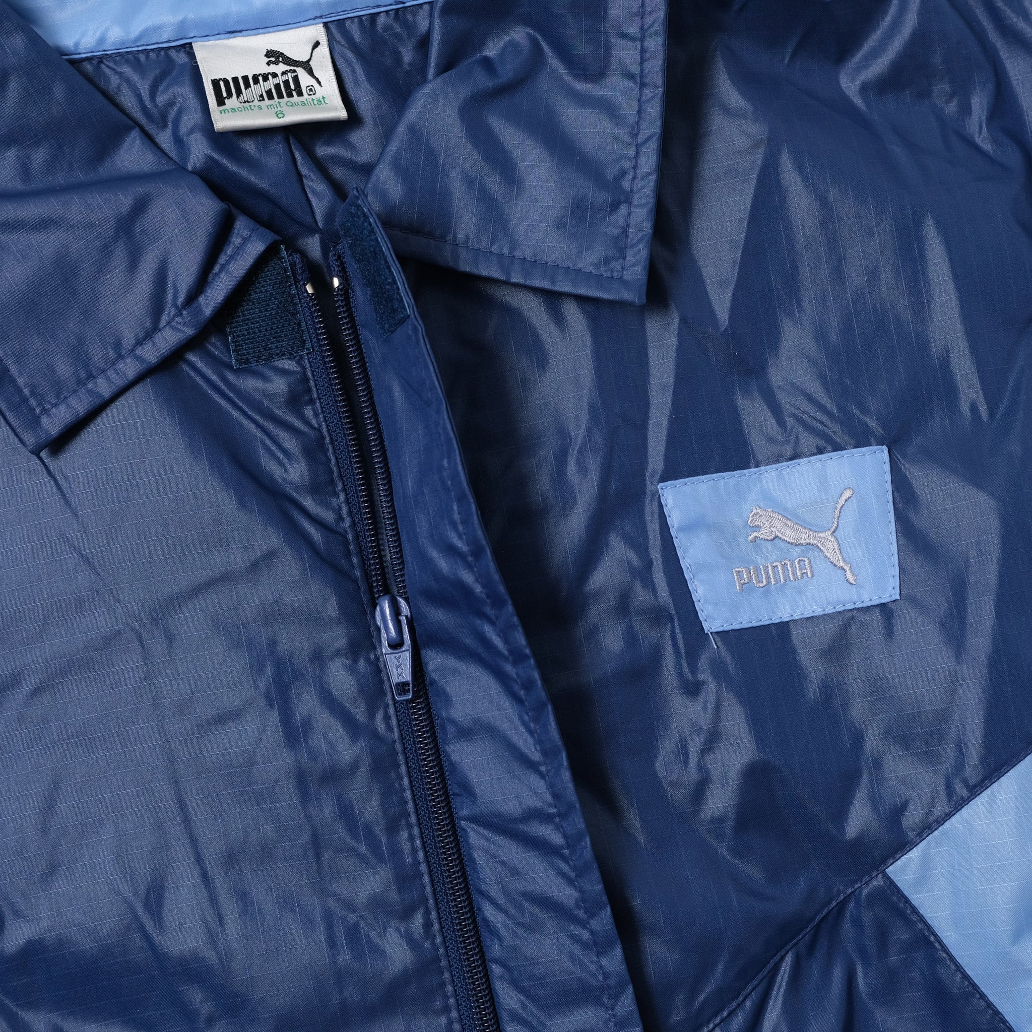 puma rain jacket navy