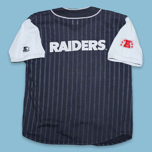 raiders baseball jersey starter