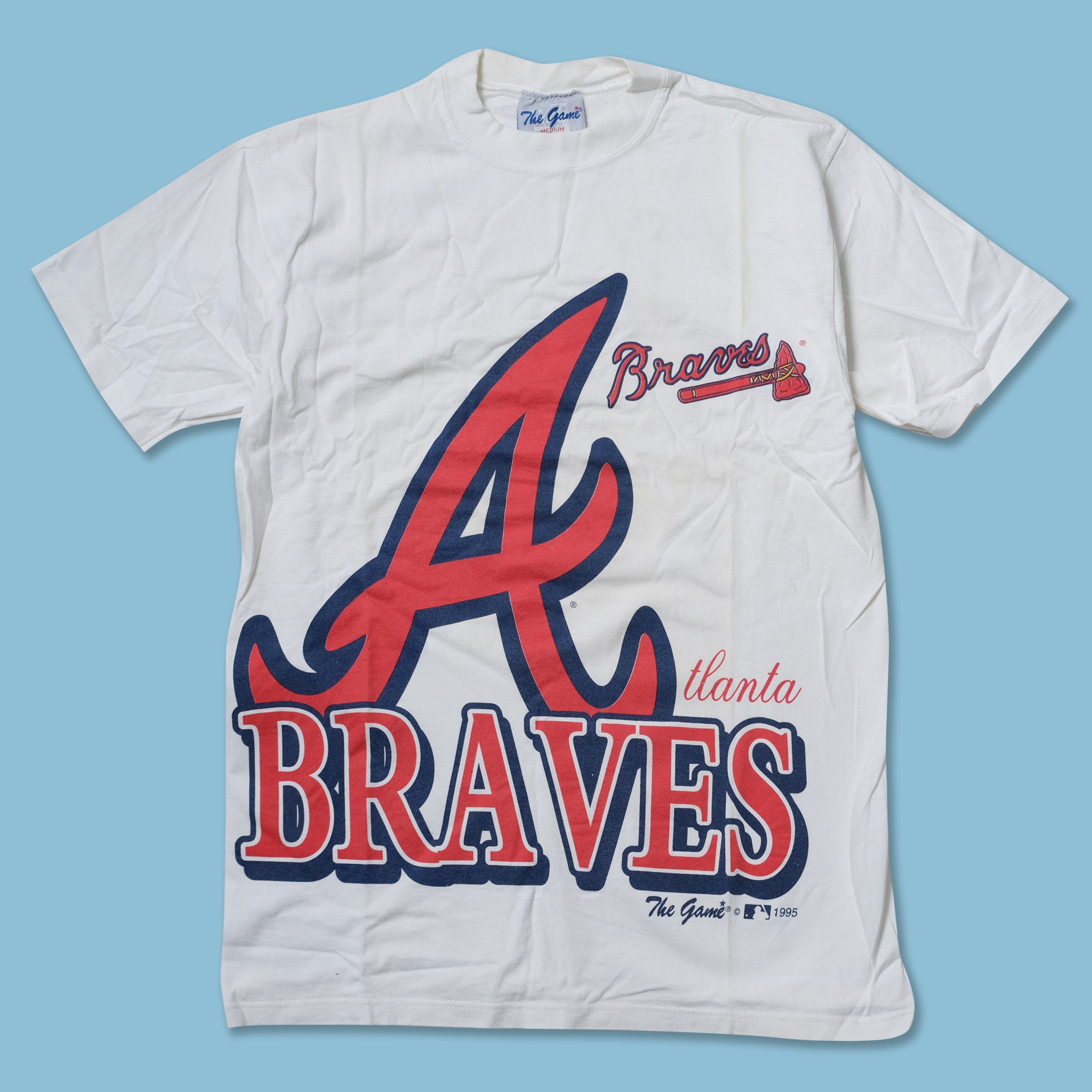 white braves t shirt