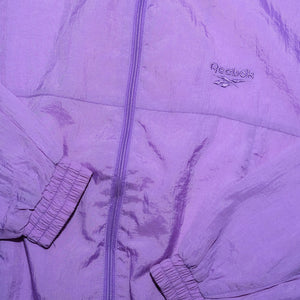 reebok jacket vintage womens purple