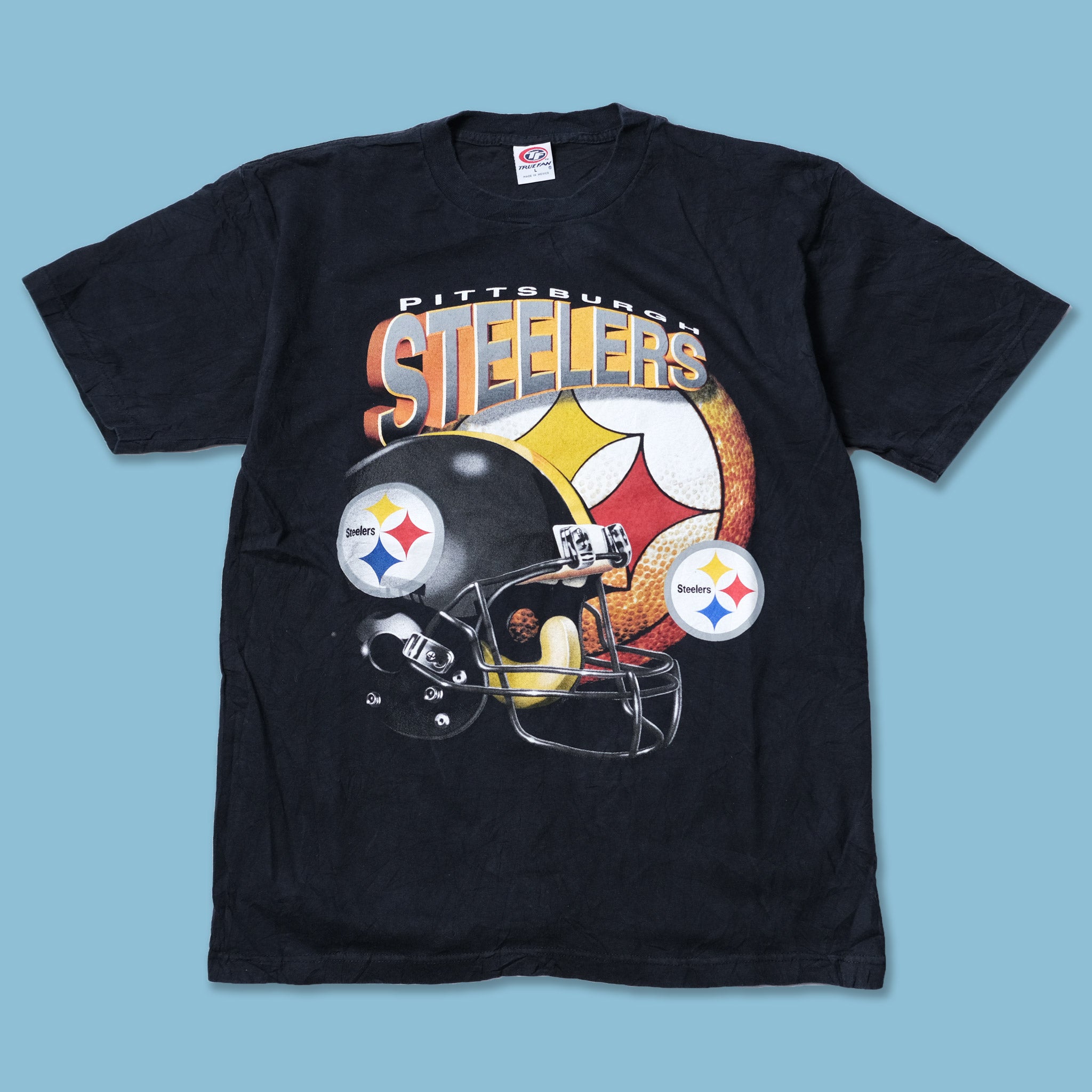 Vintage Pittsburgh Steelers TShirt Large Double Double Vintage