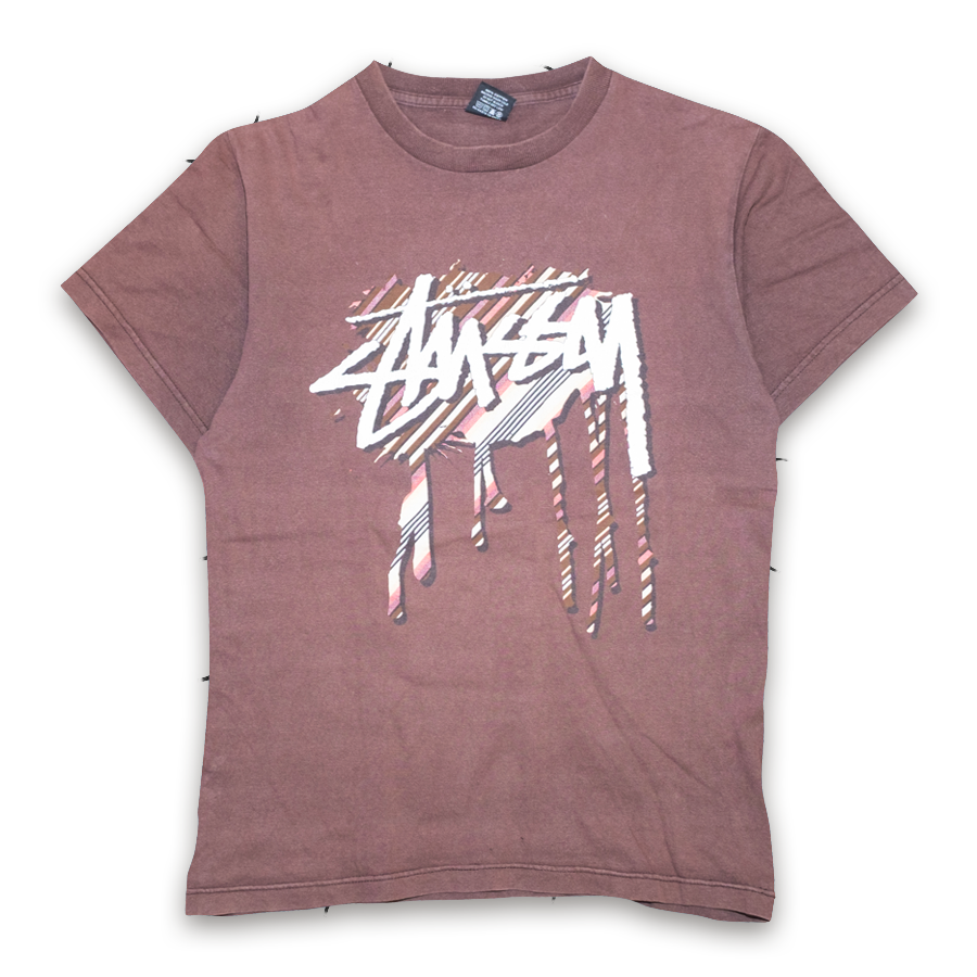 Stussy Logo T-Shirt Small – Double Double Vintage