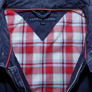 tommy hilfiger coach jacket navy