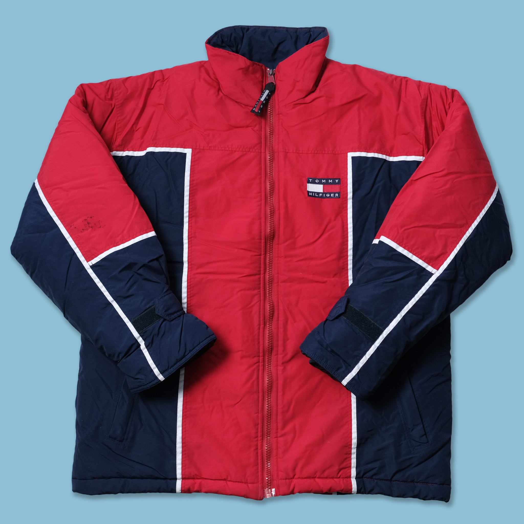 vintage tommy puffer jacket